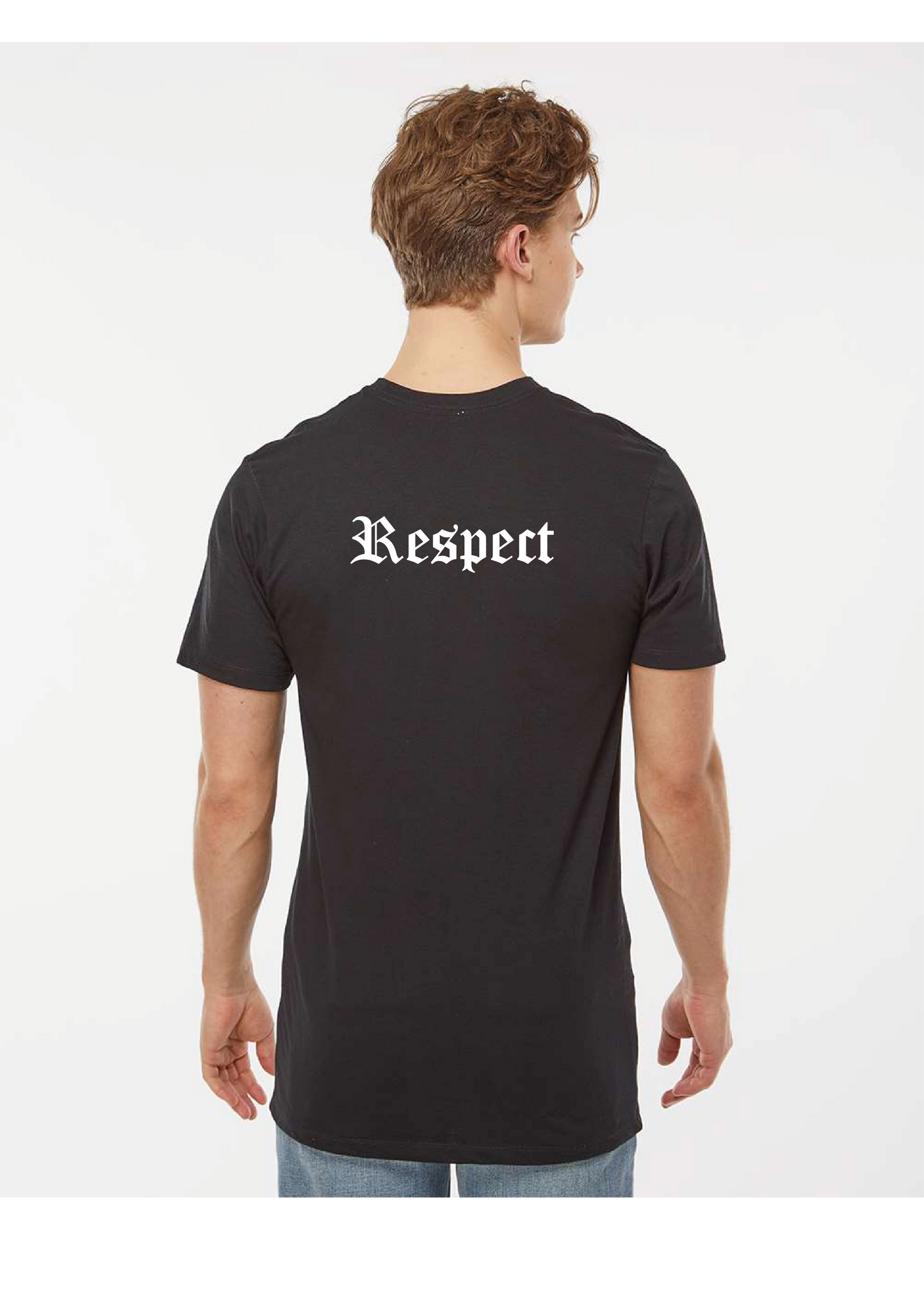 Values Respect Short Sleeve Black T-shirt