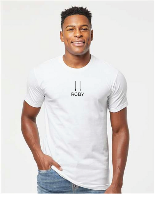 RGBY Brand Short Sleeve White T-shirt