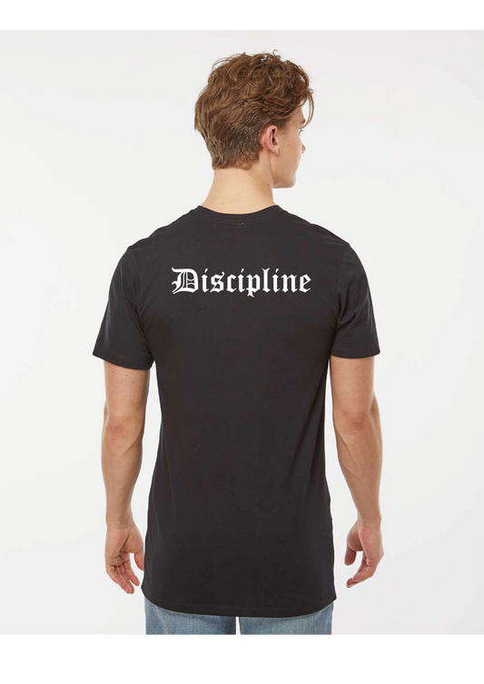 Values Discipline Short Sleeve Black T-shirt